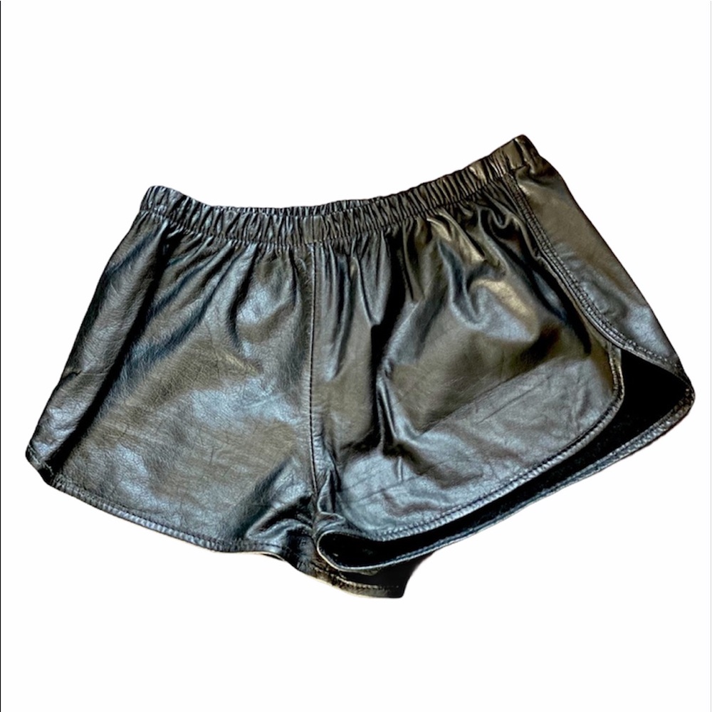 100% Genuine Leather Shorts